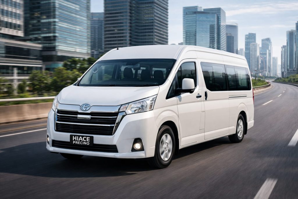 sewa toyota hiace - ismitransport