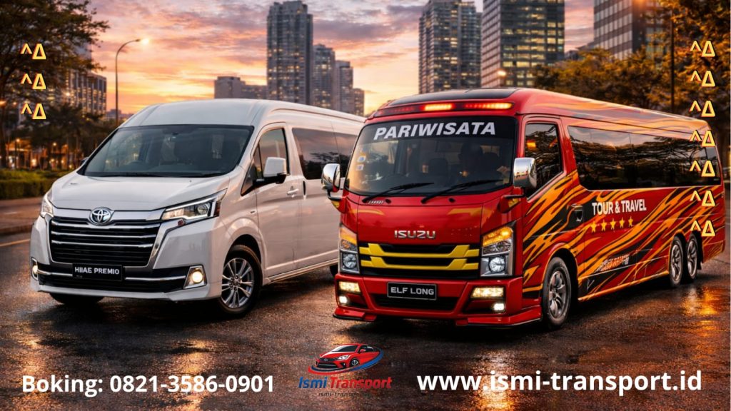 sewa mobil hiace murah - ismitransport