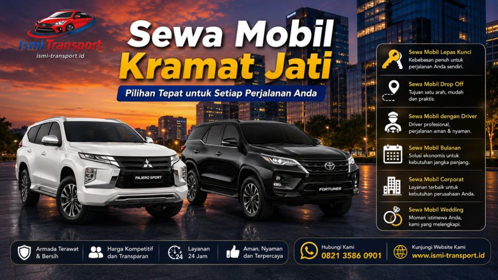 sewa mobil kramat jati - ismitransport