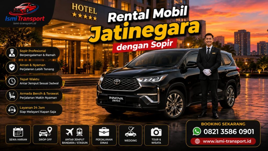 rental mobil jatinegara dengan sopir