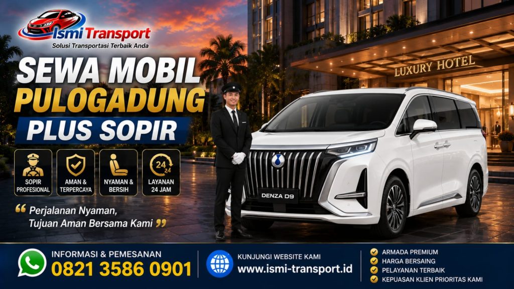 sewa mobil pulogadung plus sopir - ismitransport