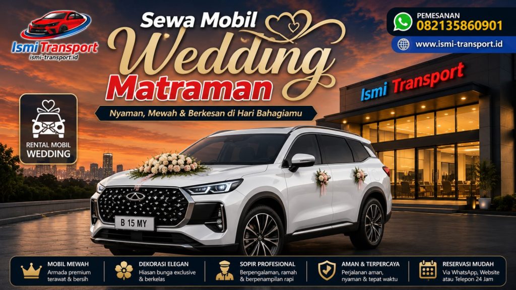 sewa mobil wedding matraman - ismitransport