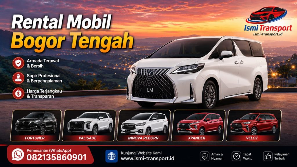rental mobil bogor tengah - ismitransport