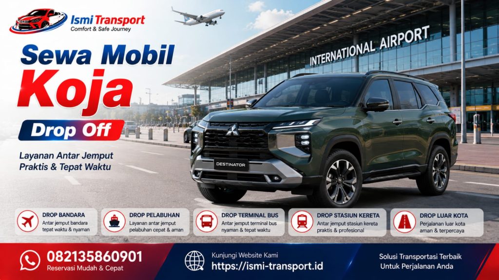 sewa mobil koja drop off - ismitransport