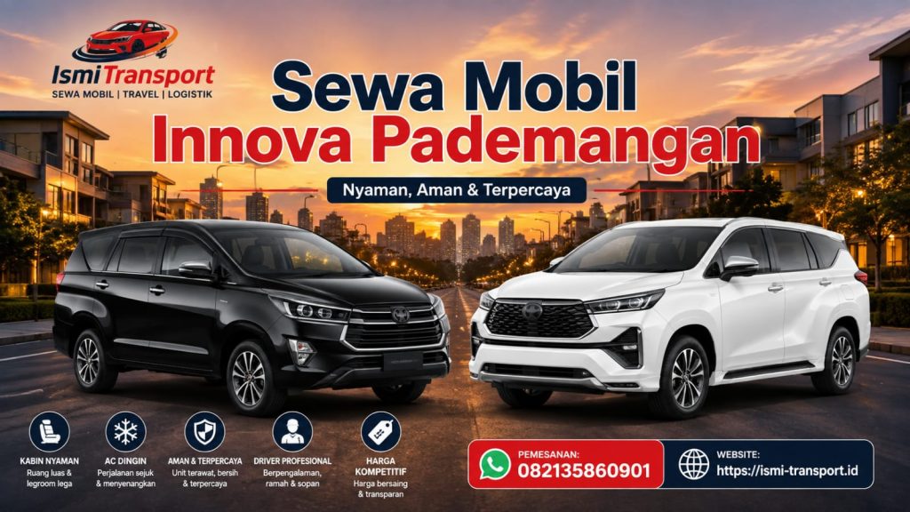 sewa mobil innova pademangan - ismitransport