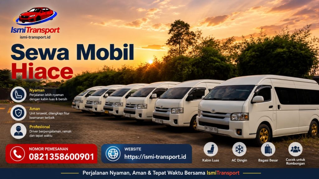 sewa mobil hiace penjaringan - ismitransport